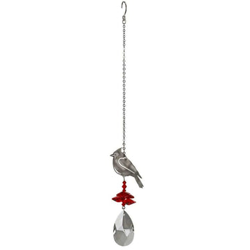 One Coast - Woodstock Chimes Decor Bird Crystal Fantasy Suncatchers-Cardinal, Hummingbird, Flamingo, Owl, Songbird*